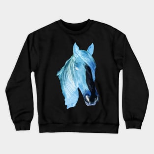 space horse Crewneck Sweatshirt